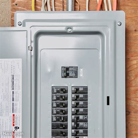 garage electric box|detached garage breaker box dimensions.